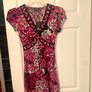 Women's print dress-
